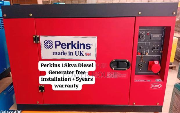 Quick Turbo Gen Perkins Diesel Generator 18kva Silent Perkins · Photo 2