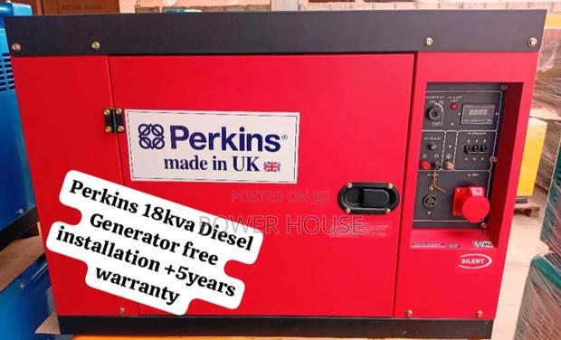 Instant Output Perkins Diesel Generator 18kva Silent Perkins Generator · Photo 2