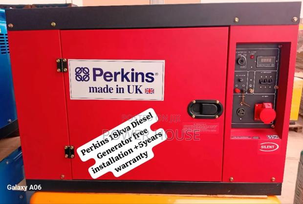 Power Unit Perkins Diesel Generator 18kva Silent Perkins Generator · Photo 2
