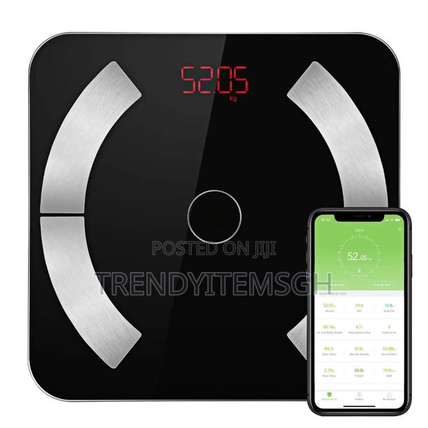 Bluetooth Smart Body Fat Measurement Bathroom Scale