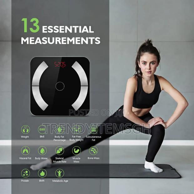 Bluetooth Smart Body Fat Measurement Bathroom Scale photo 3