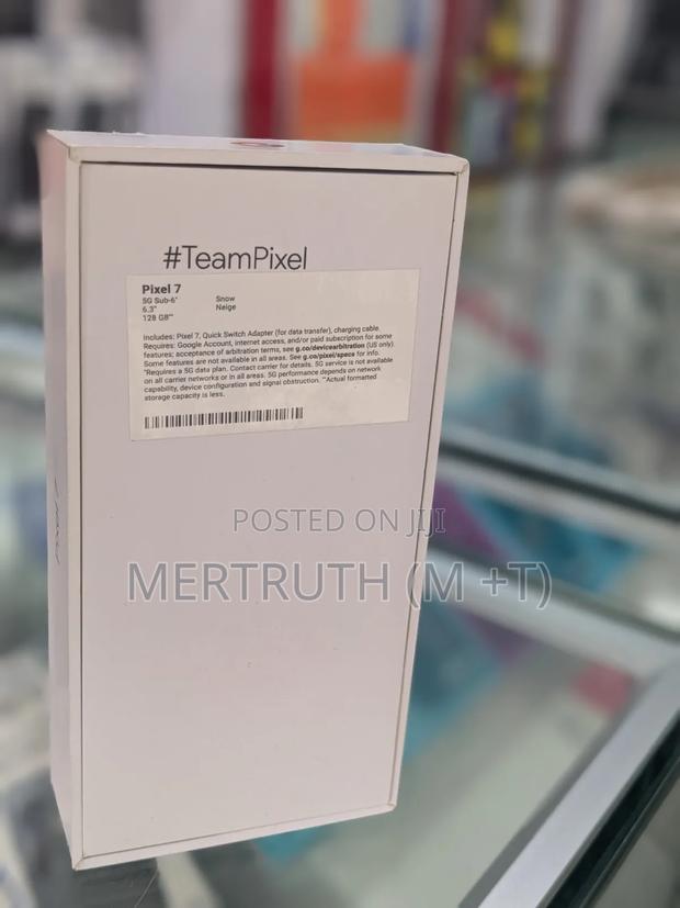 New Google Pixel 7 128 GB White photo 2