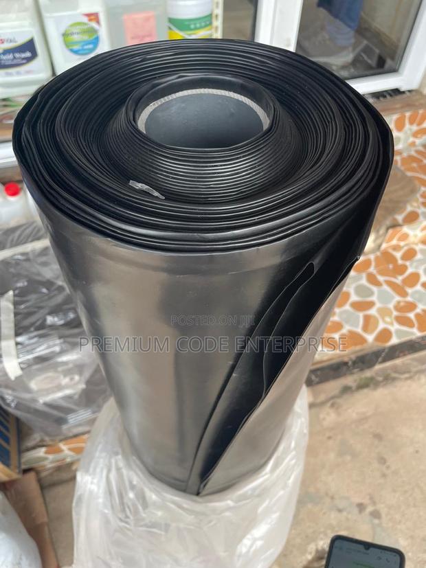 Damp Proof Membrane 300 Micron–Polyethylene Dpm, Black photo 5