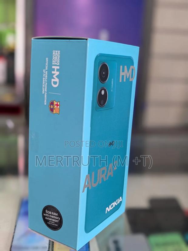 New HMD Aura 2 256 GB Blue photo 2