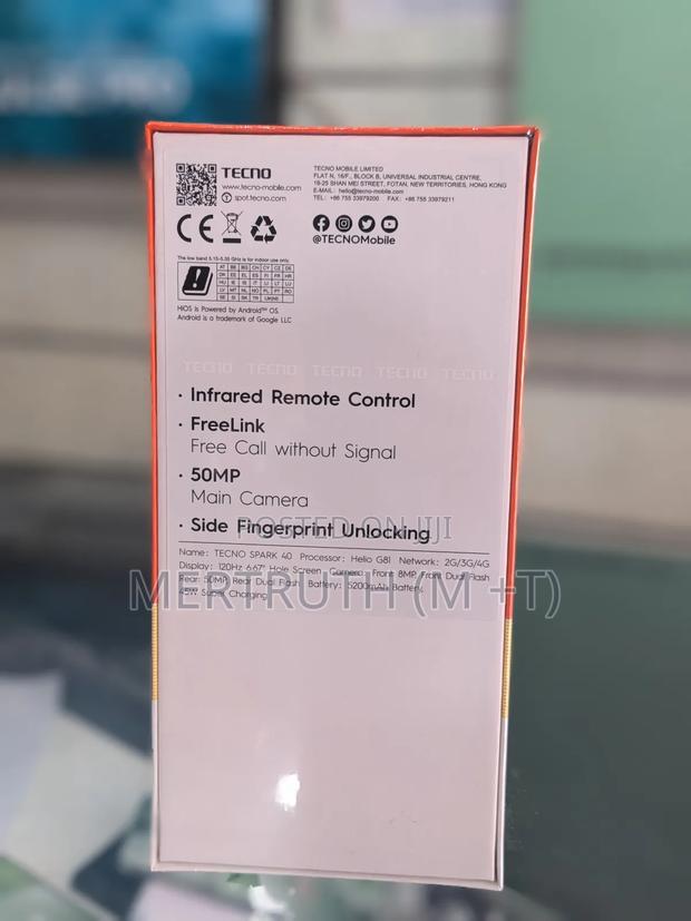 New Tecno Camon 40 128 GB Black photo 2
