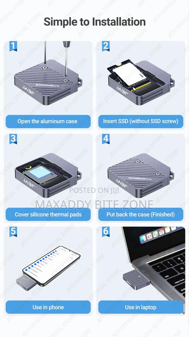 Jeyi M.2 Nvme Direct-attached 2230 Ssd Enclosure photo 7