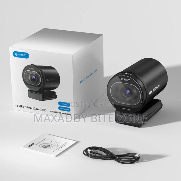Emeet S600 Webcam Streaming Web Camera 1080p 60fps Usb Computer