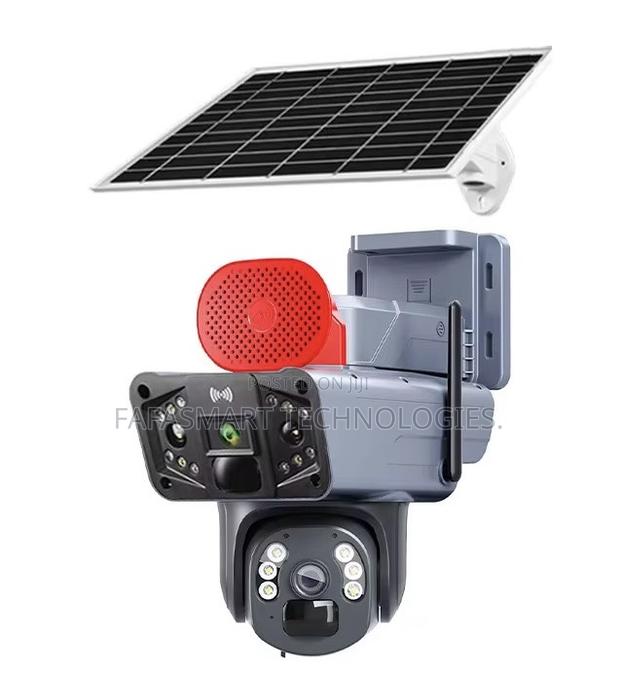 Solar 4g Dual Camera