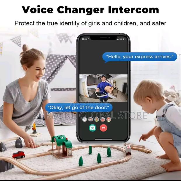 Wireless Smart Doorbell Home Security Camera With Alexa photo 3