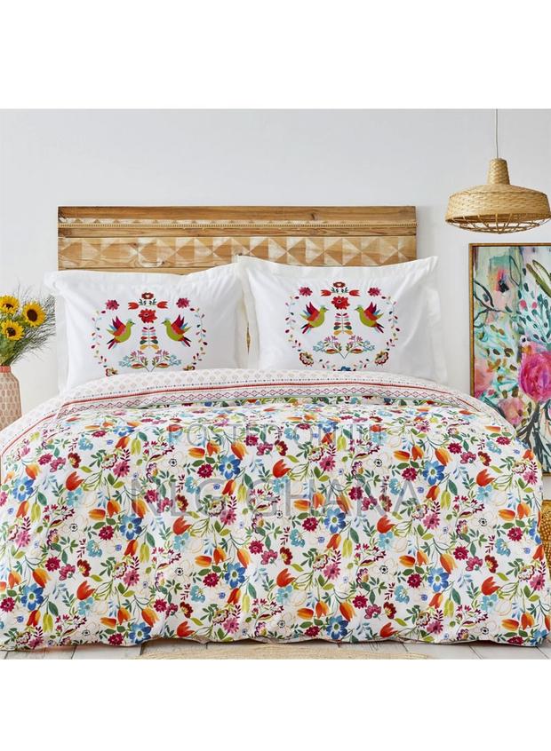Home 4 PCS Parlin 100% Cotton King Size Duvet Cover Set. Kar1403 · Photo 1
