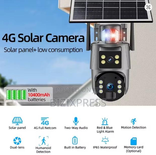 4g Solar Security Camera Ubox photo 2
