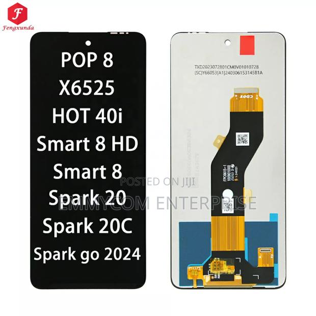 Original Tecno Pop 8 Screen With Replacement