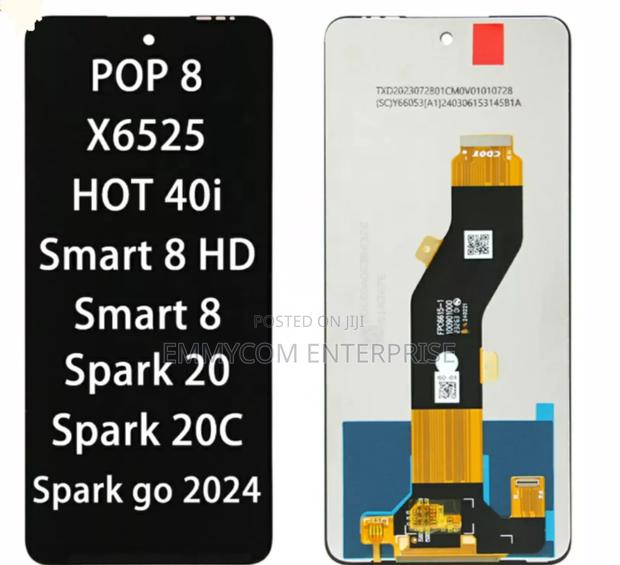 Original Tecno Pop 8 Screen With Replacement photo 2