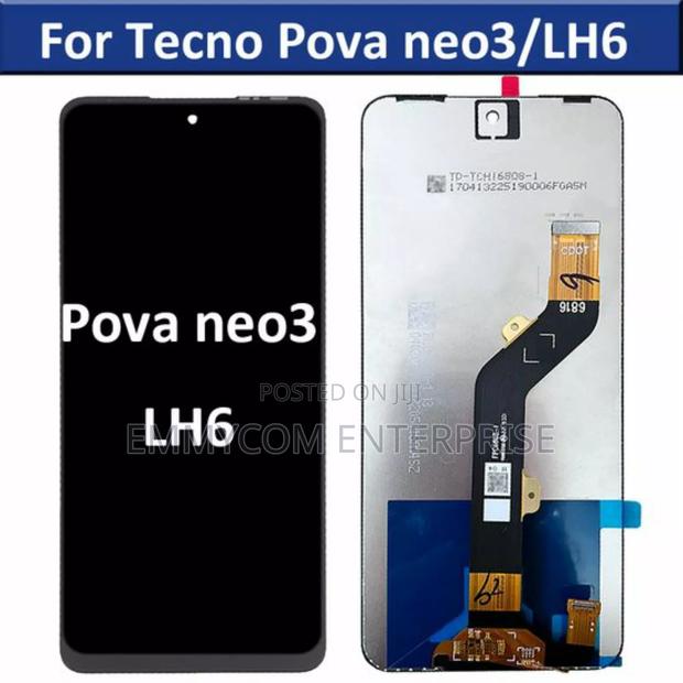 Original Tecno Pova Neo 3 Screen With Replacement