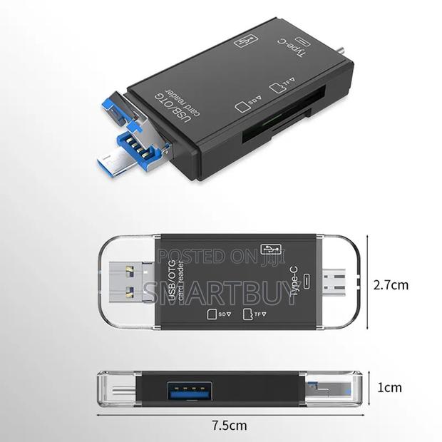 Multi-Functional Type-C Card Reader (6-in-1)