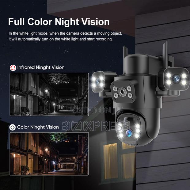 4g Solar Security Camera – 3 Lens photo 3