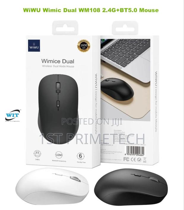 Wiwu Dual Mode Mouse With Bluetooth and 2.4g Wireless Mouse photo 5