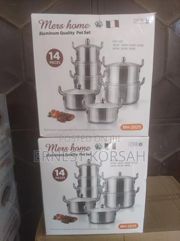 14pcs Aluminium Quality Pot Set · Photo 4