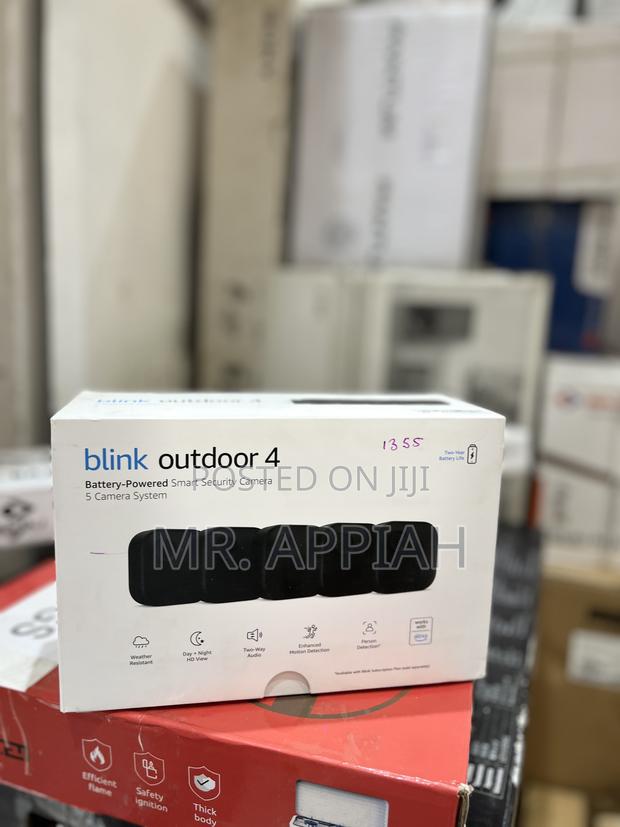 Blink Outdoor 4 (Newest Model), Wireless Smart Security Camera(Black). · Photo 4