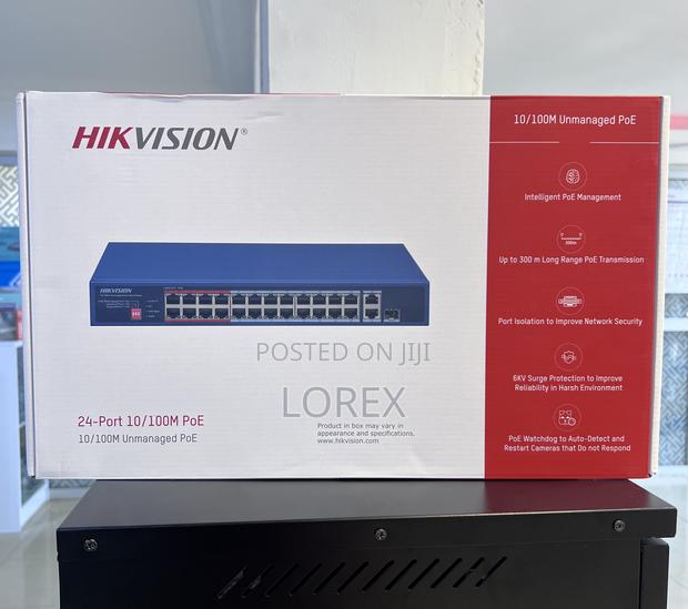 Hikvision 24port Poe Switch Unmanaged Ds-3e0326p-E/M(c) · Photo 3