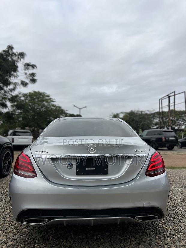 Mercedes-Benz C300 Sport 4dr AWD 4Matic Sedan (2.0L 4cyl 7A) 2015 Silver