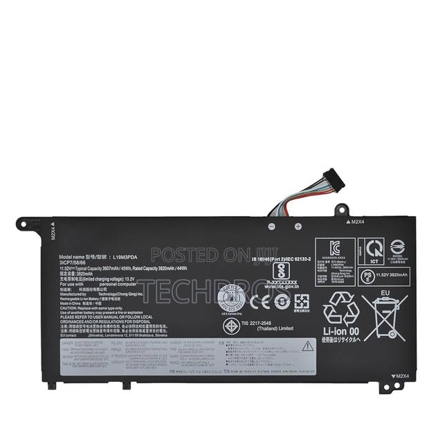 Original Battery For Thinkbook 14 /15 Gen 2-4/ Thinkbook 15(L19c3pda) · Photo 4
