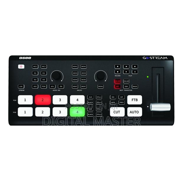 Osee Gostream Deck Hdmi/Usb Live Streaming Video Switcher photo 2