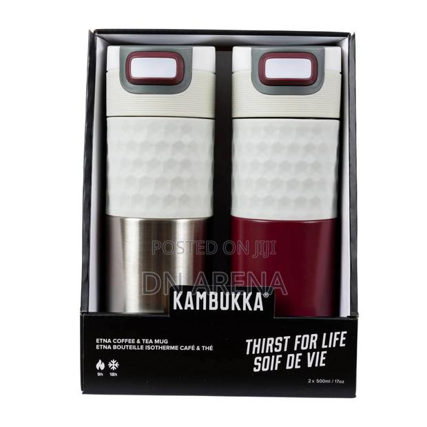 Kambukka Etna 2 Pack Coffee Tea Mugs | 500ml / 17oz