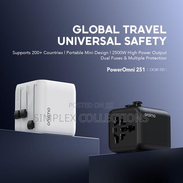 Oraimo Poweromni 251 2500w Multi-Plug Travel Converter photo 2