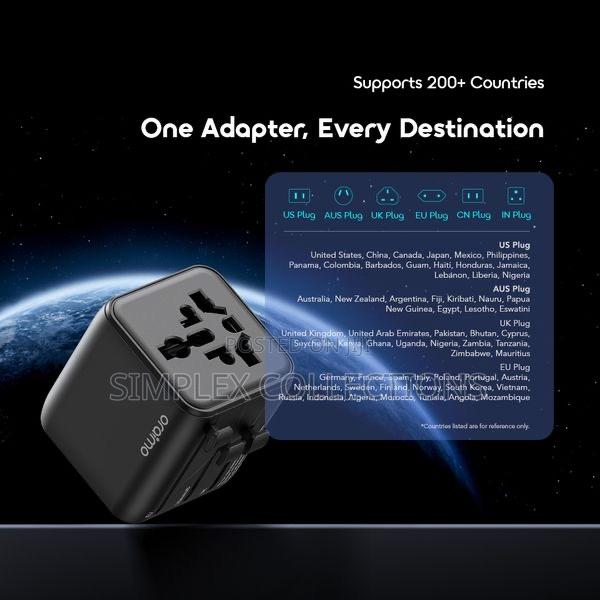 Oraimo Poweromni 251 2500w Multi-Plug Travel Converter photo 3