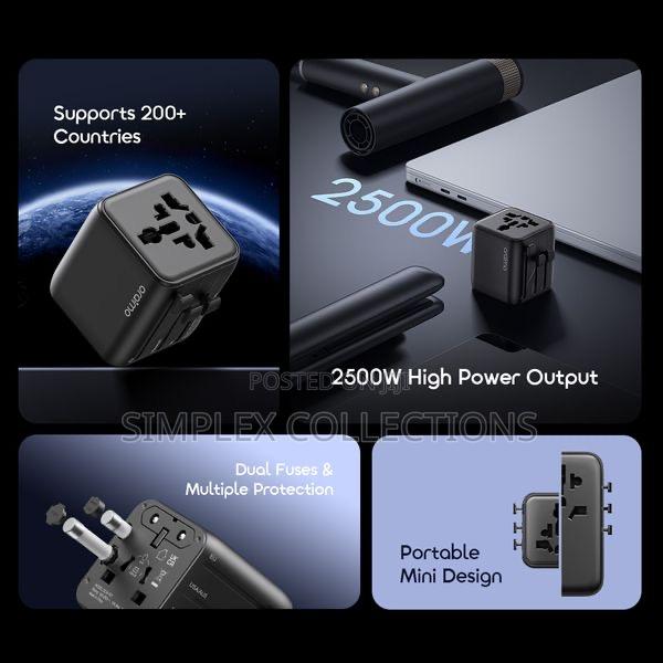 Oraimo Poweromni 251 2500w Multi-Plug Travel Converter photo 6