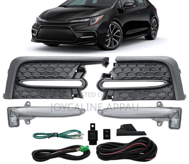 Toyota Corolla 2020 to 2022 Fog Light and Cover Complete Led photo 3