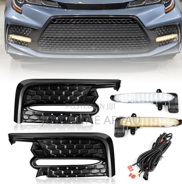 Toyota Corolla 2020 to 2022 Fog Light and Cover Complete Led