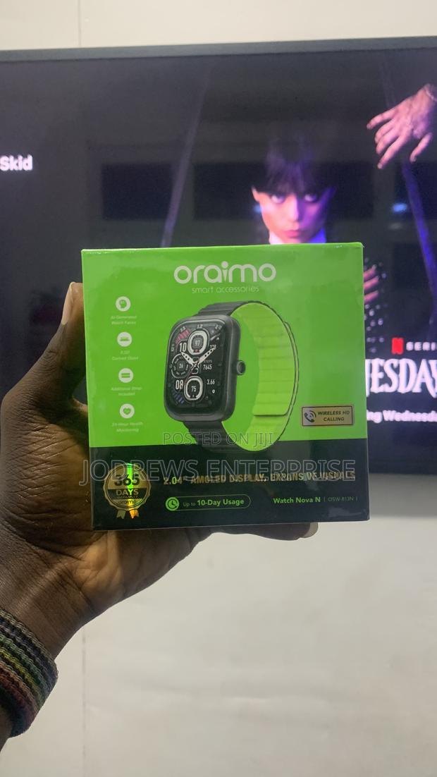 Oraimo Watch Nova N 2.04 Amoled 2.5d Smart Watch