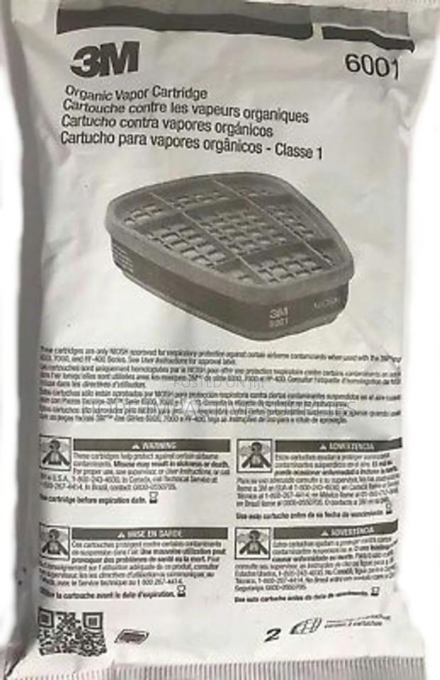 3m 6001 Organic Cartridge. · Photo 3