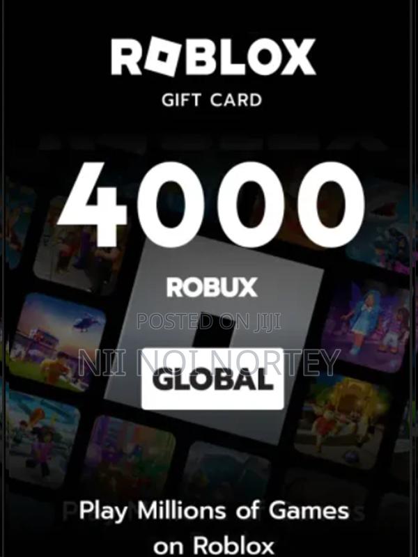Roblox - 4000 Robux (Global) - Digital Key