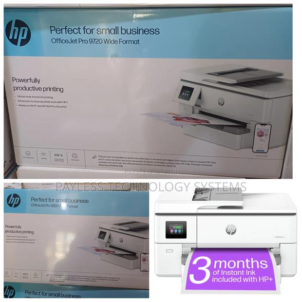Hp Officejet Pro 9720all-in-one Printer - Print, Scan, Copy,Wireless
