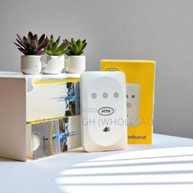 MTN Portable Universal Unlock 4g Lte Mifi/Wifi (White)935666 · Photo 2