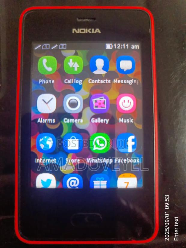 Nokia Asha 501 Red · Photo 1