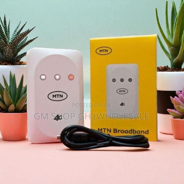 Zte MTN 4g Universal Pocket Mifi-White (76565) · Photo 2