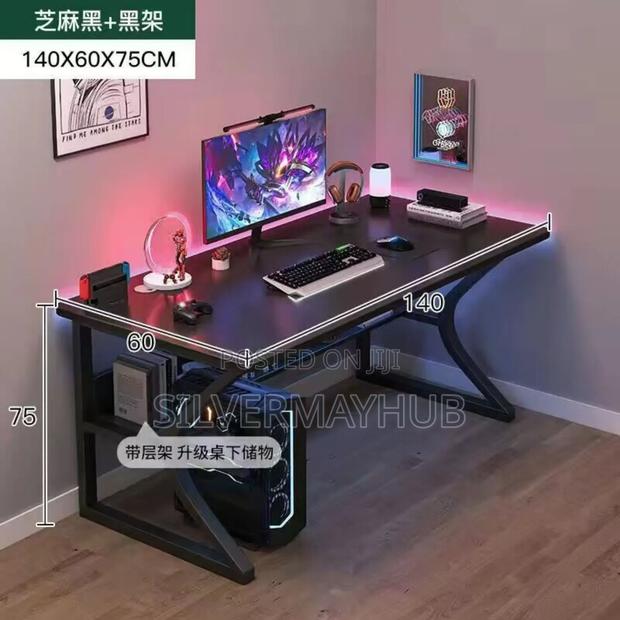 Office Gaming Desk With Beneath Book Shelf · Photo 4