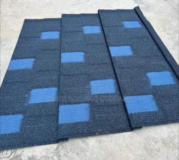 Deep Blue and Black Shingle Roofing Tiles · Photo 2