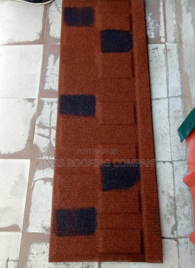 Red and Black Euro Shingle Roofing Tiles · Photo 2