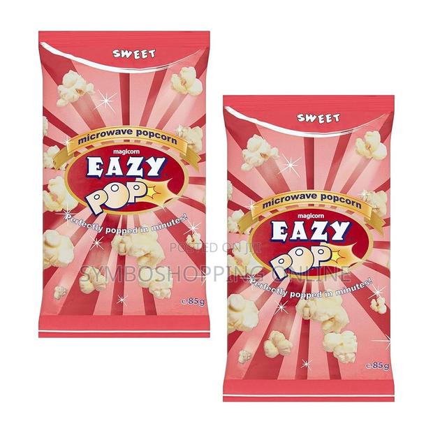 Eazy Pop Microwave Popcorn Magicorn 85g (Sweet, Pack of 1) photo 2
