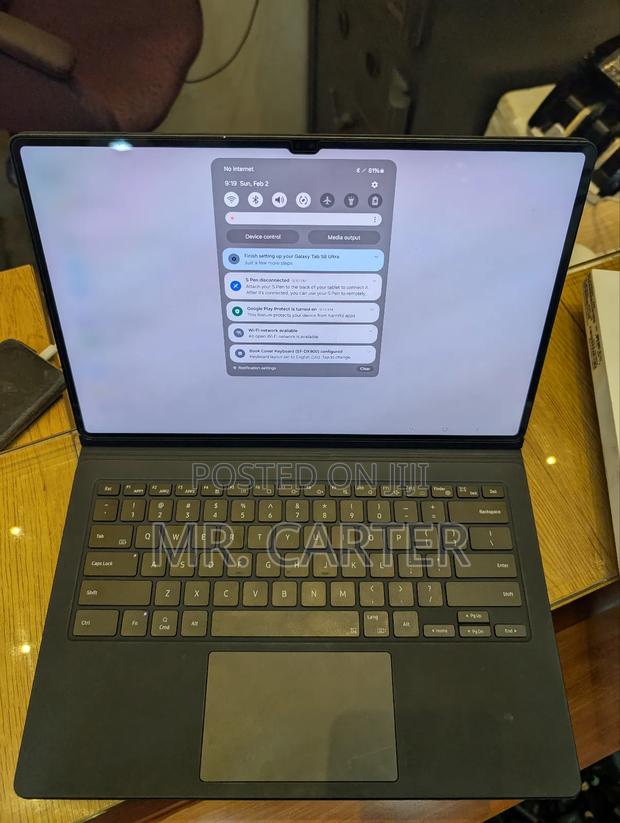 New Samsung Galaxy Tab S8 Ultra 128 GB Black