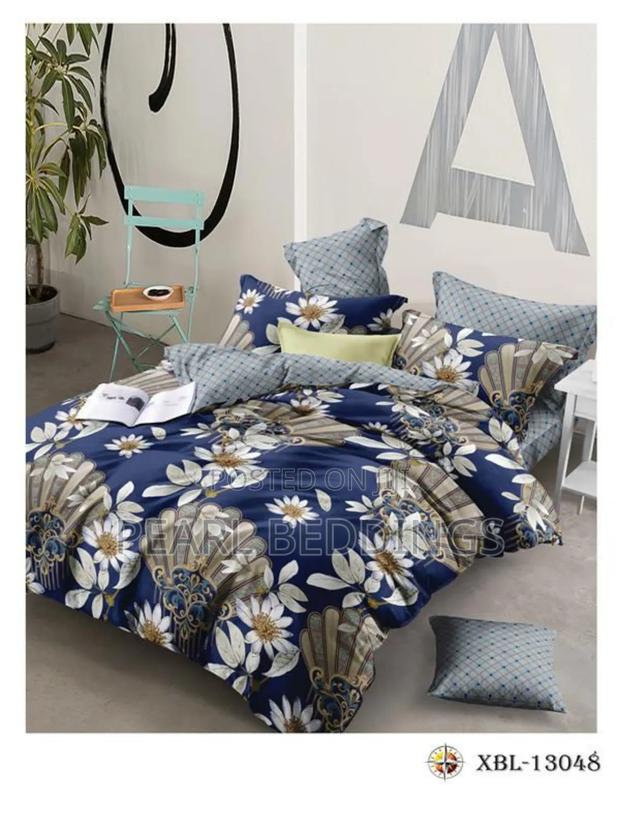 Quality 100% Cotton 7pcs Reversible Duvet Set Available