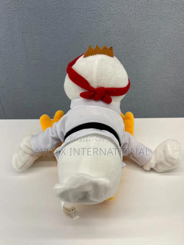 Flying Karate Coop Chicken Slingshot Rubber Stretch Arms Plush Toy photo 6