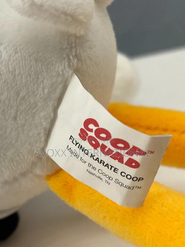 Flying Karate Coop Chicken Slingshot Rubber Stretch Arms Plush Toy photo 7