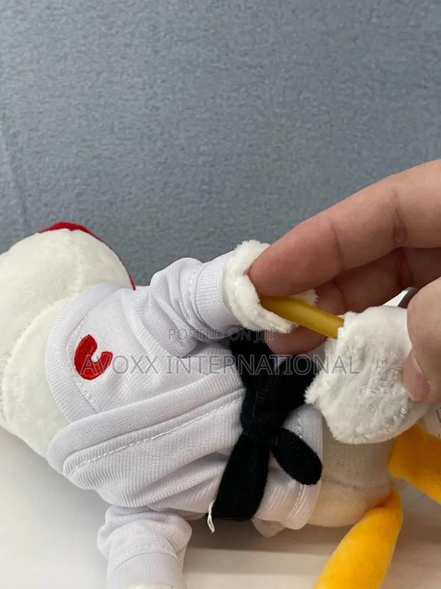 Flying Karate Coop Chicken Slingshot Rubber Stretch Arms Plush Toy photo 8