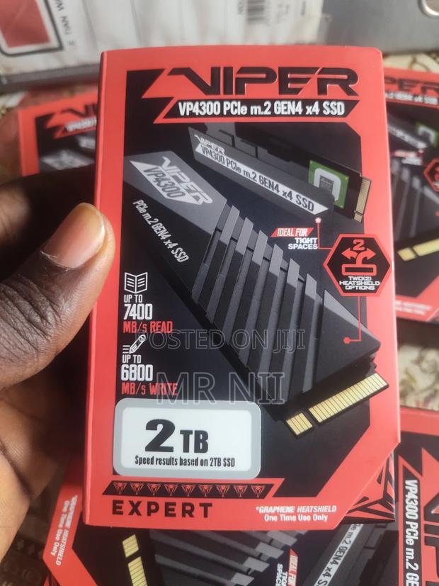 2tb Patriot Viper M.2 SSD for Ps5 Pc